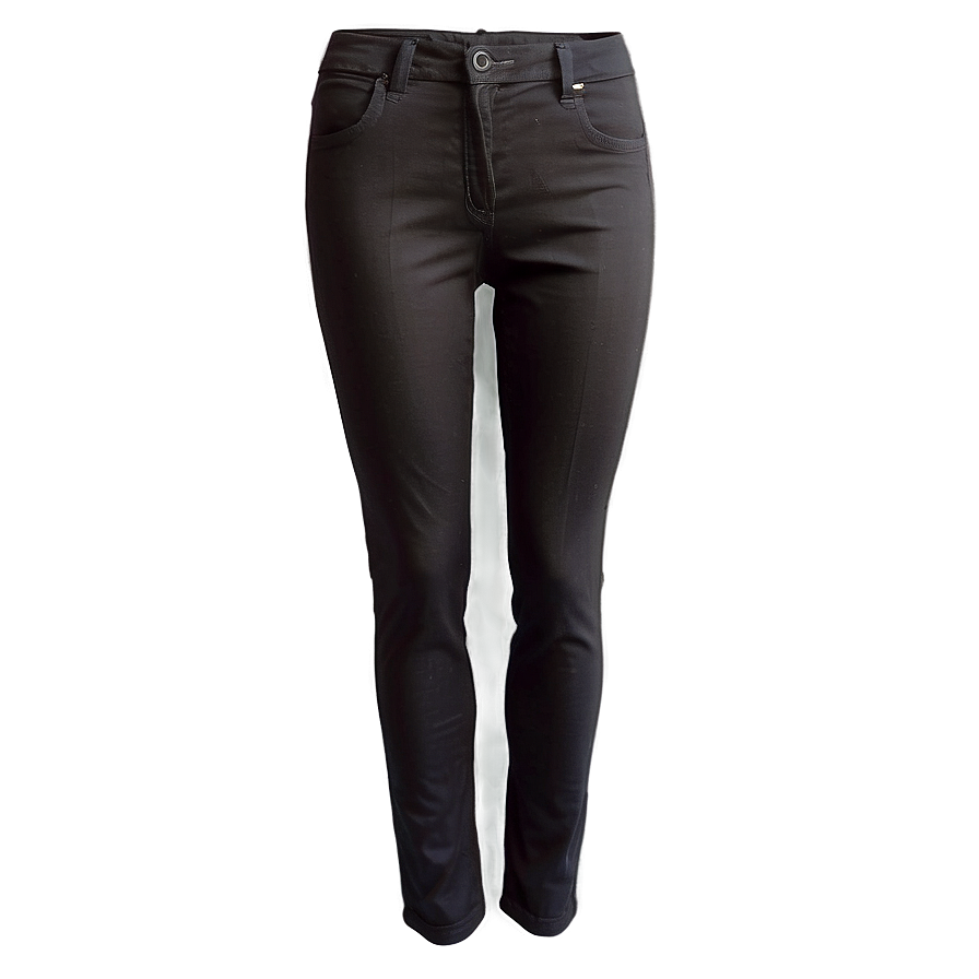 Black Skinny Pants Png 06212024 PNG image