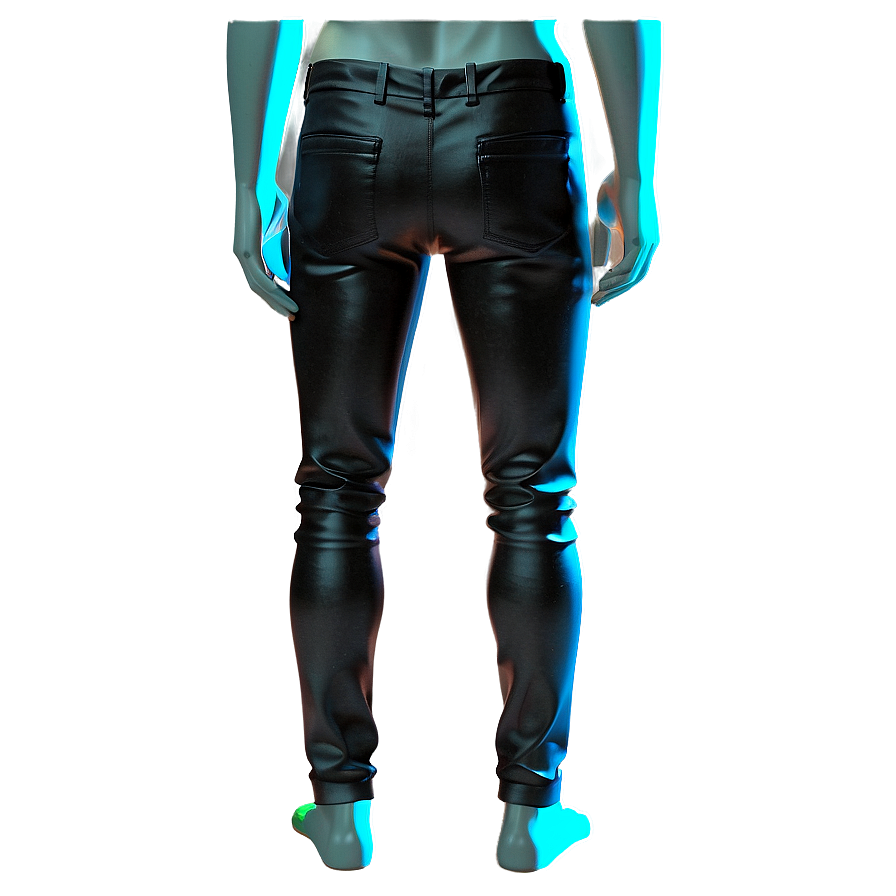 Black Skinny Pants Png Oec82 PNG image