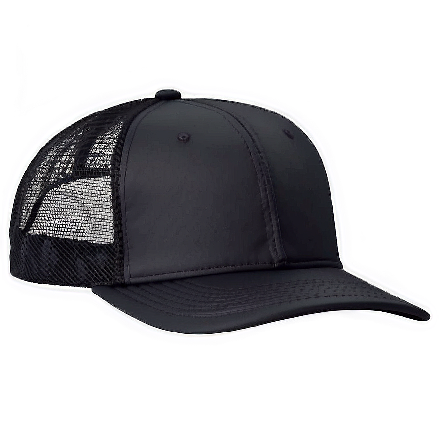 Black Skull Trucker Hat Png 21 PNG image