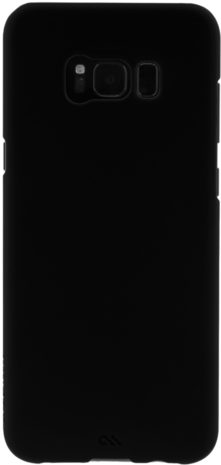 Black Smartphone Case Rear View PNG image