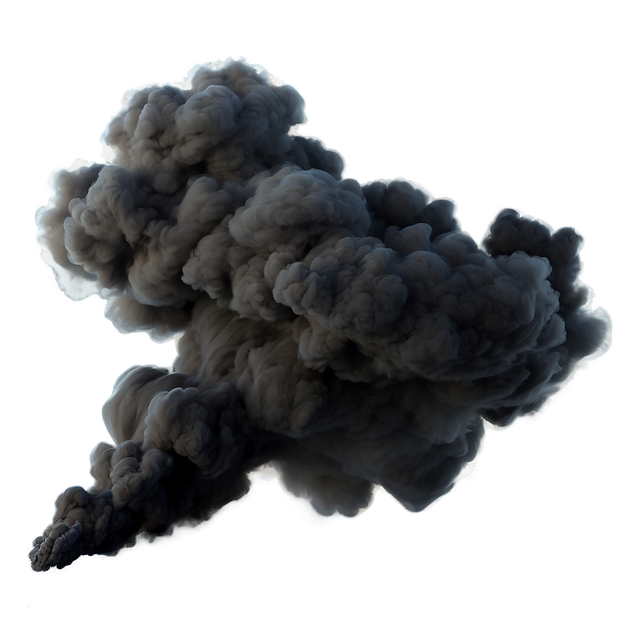 Black Smoke Cloud Png Sgp80 PNG image