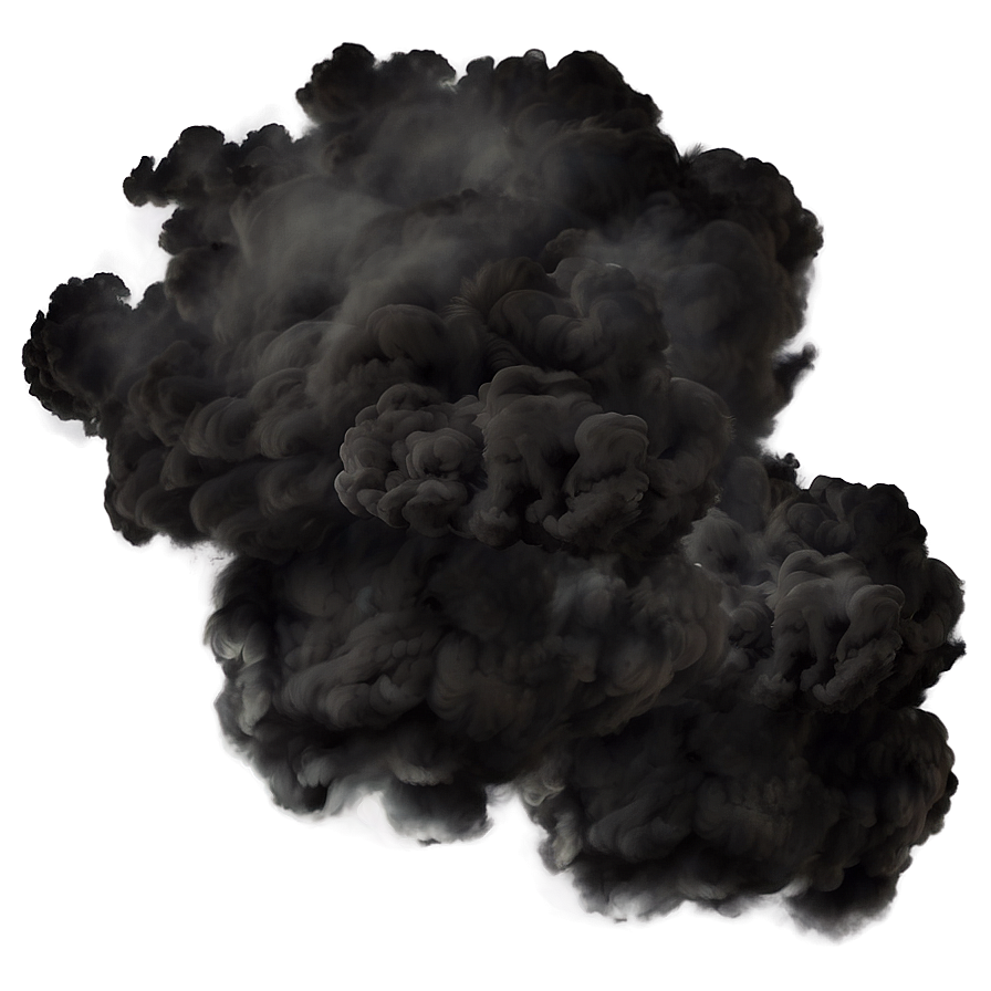 Black Smoke Clouds Png Iyt91 PNG image