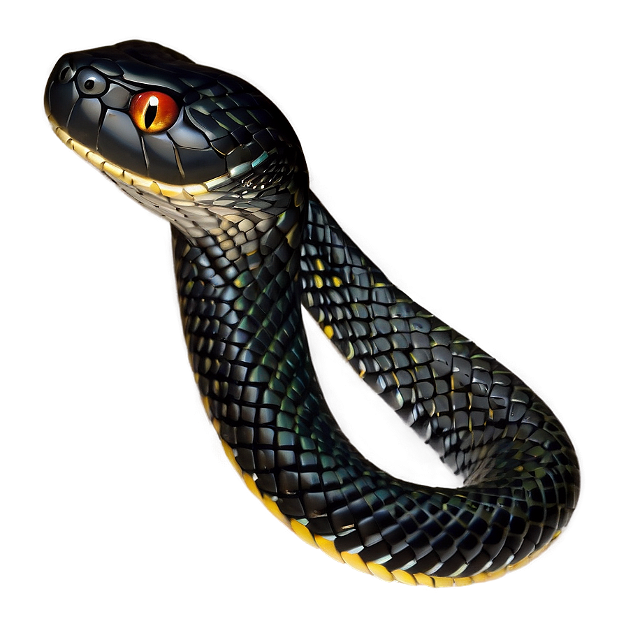 Black Snake Silhouette Png Cvg PNG image