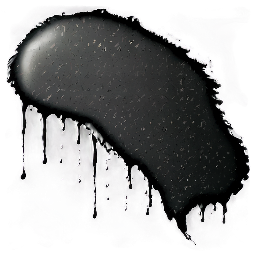 Black Splatter On White Background Png 7 PNG image