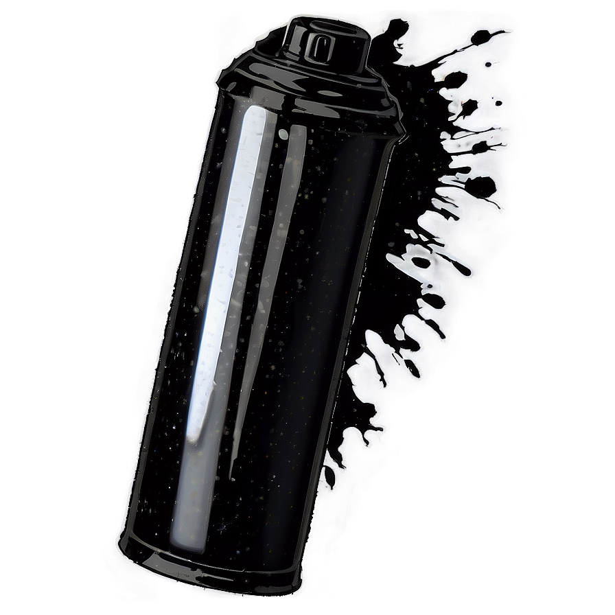 Black Splatter Spray Paint Png Bpd PNG image