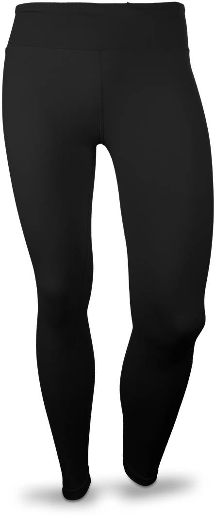 Black Sport Leggings Product Display PNG image