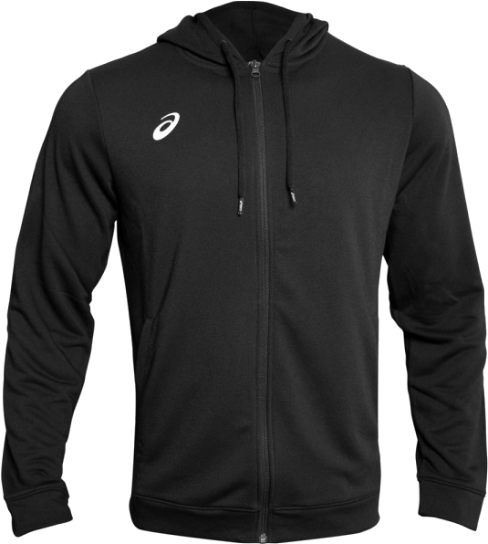 Black Sports Hoodie Mens Casual Wear PNG image