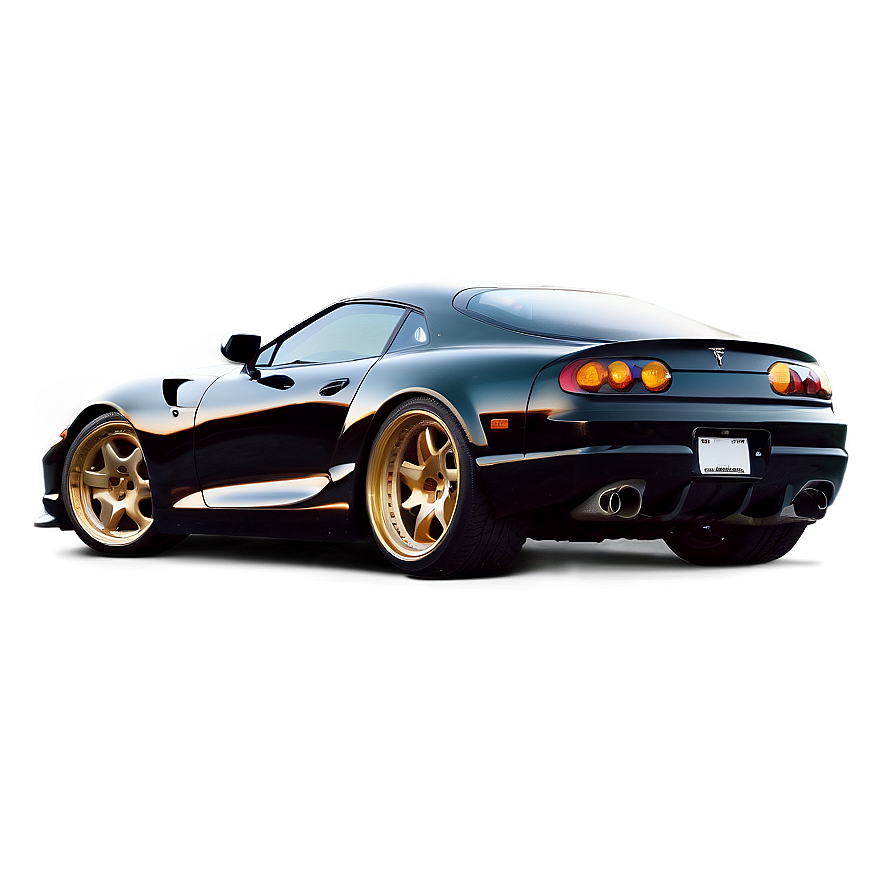 Black Supra Car Png Osh88 PNG image