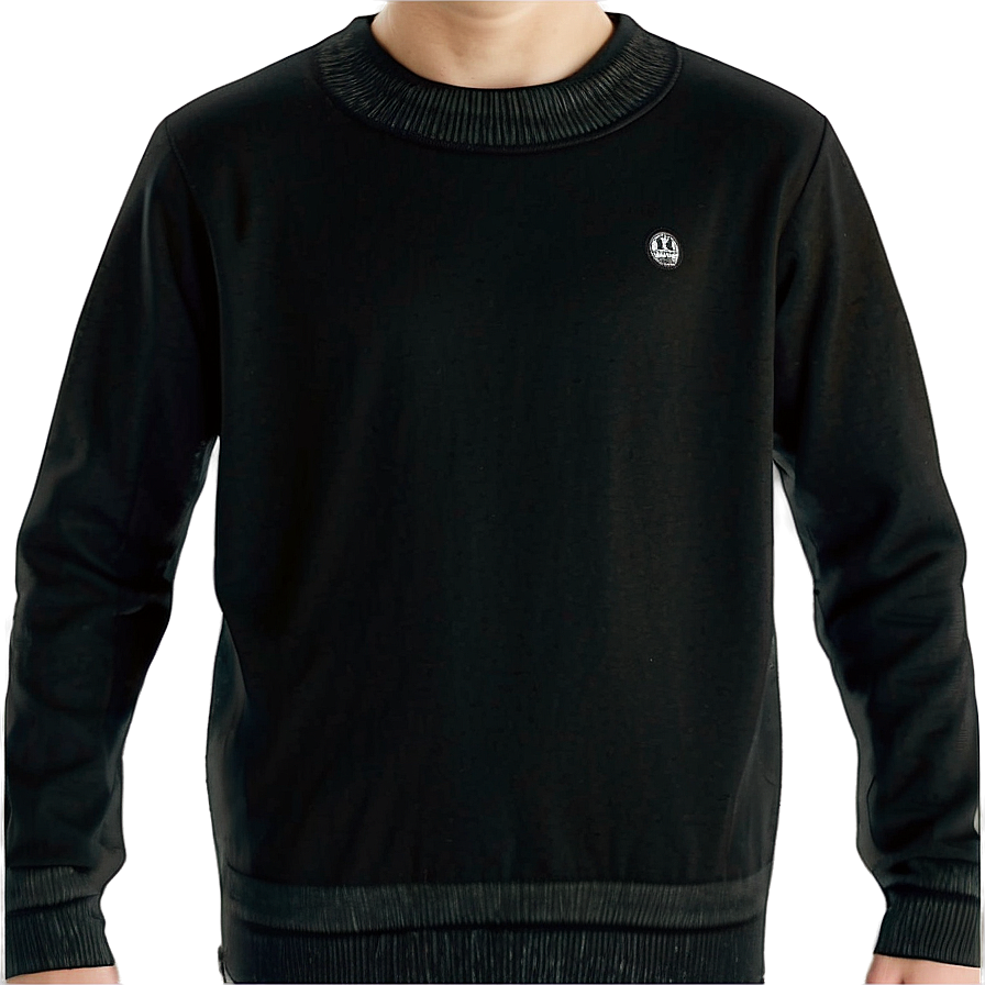 Black Sweater For Boys Png Fuk30 PNG image