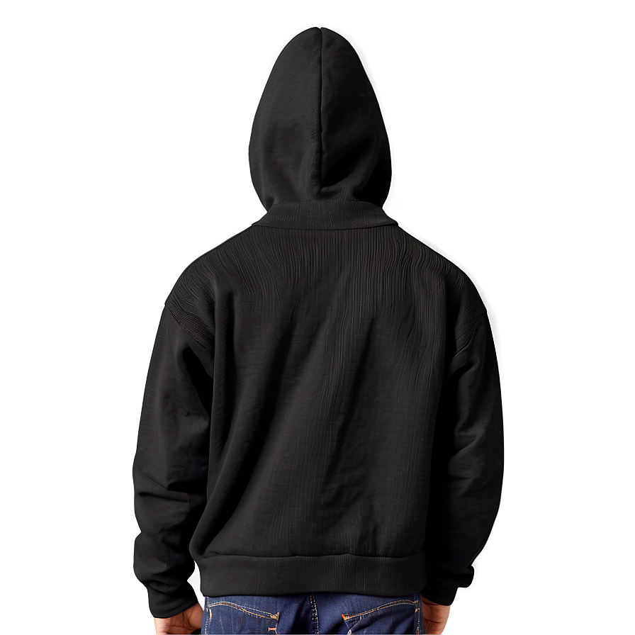 Black Sweater Jacket Png 06132024 PNG image