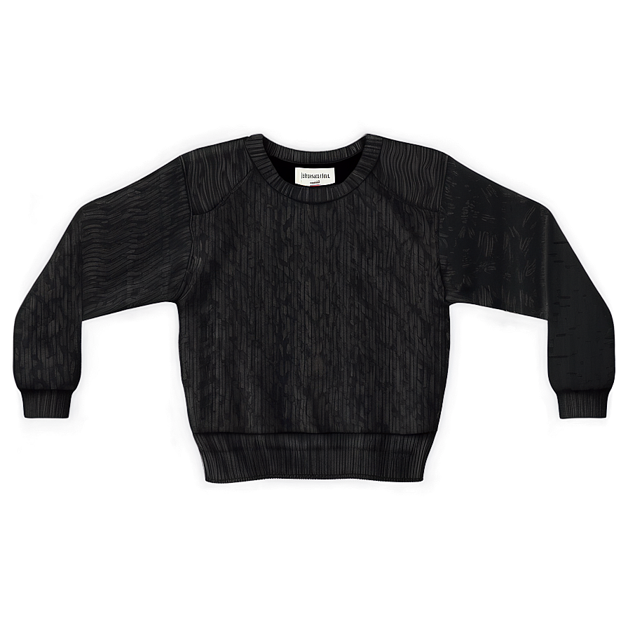 Black Sweater With Pockets Png Pyl51 PNG image