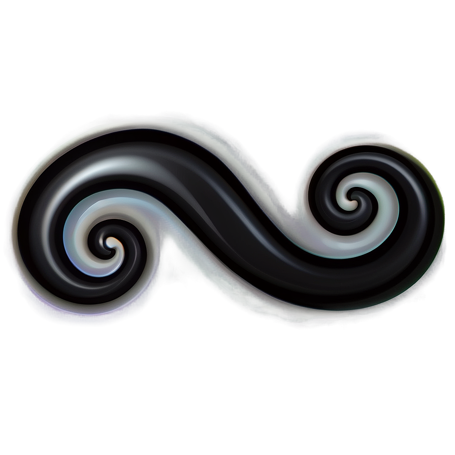 Black Swirl Mysterious Png Vrw5 PNG image