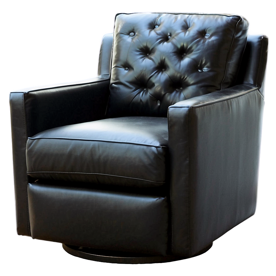 Black Swivel Chair Png 8 PNG image