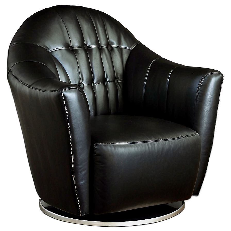 Black Swivel Chair Png Esl PNG image