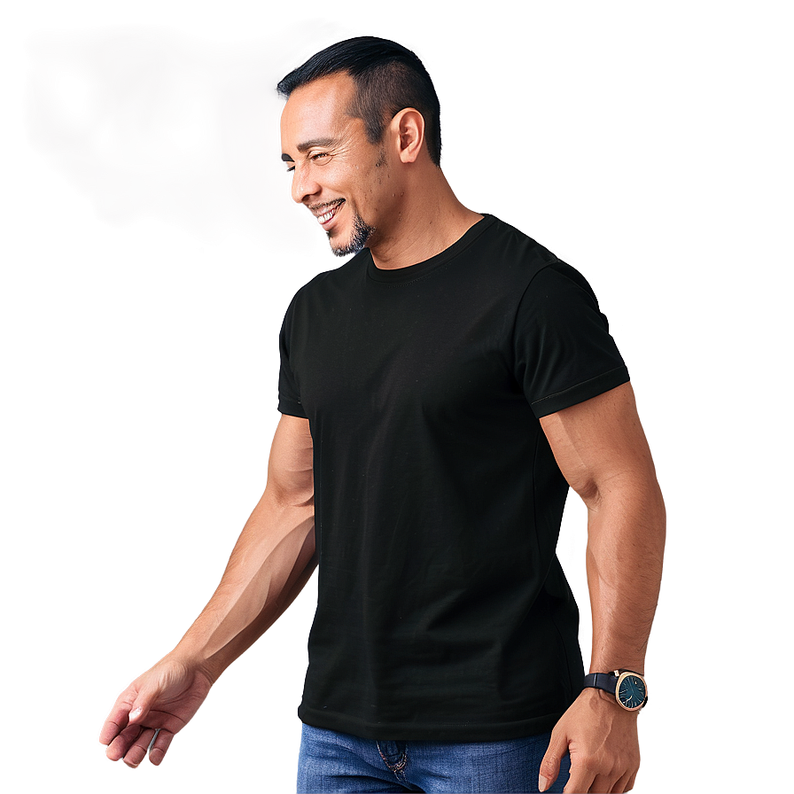 Black T Shirt Style Png 50 PNG image