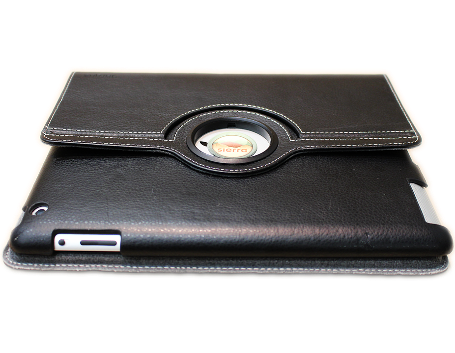 Black Tablet Casewith Stand PNG image