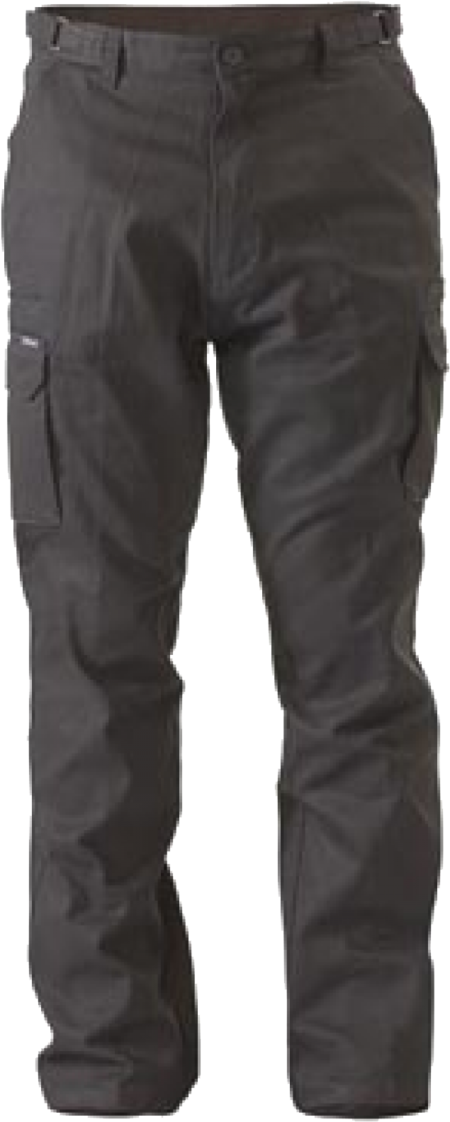 Black Tactical Cargo Pants PNG image