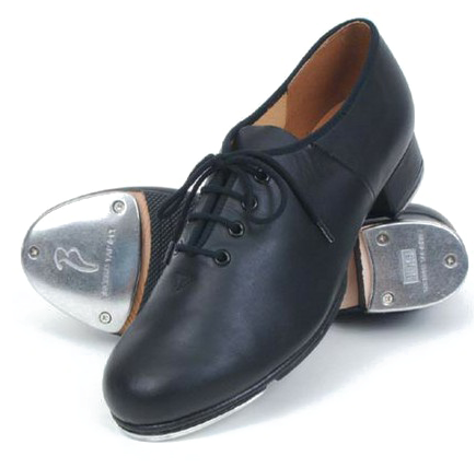 Black Tap Dancing Shoes PNG image