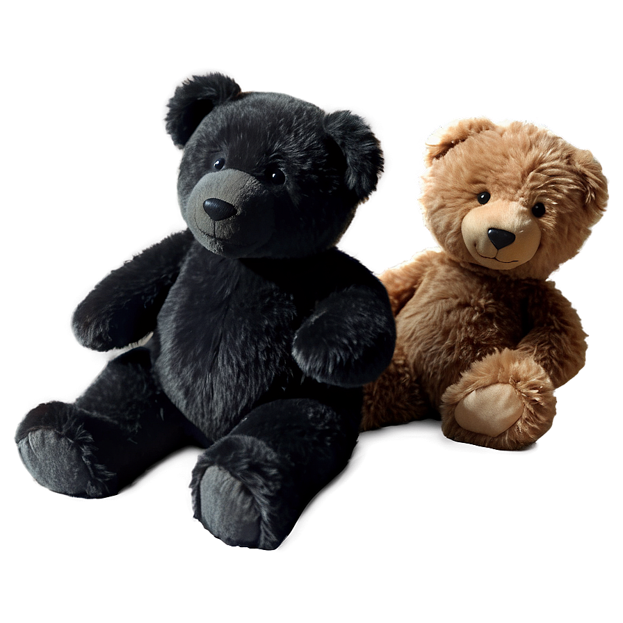 Black Teddy Bear Png Itx PNG image