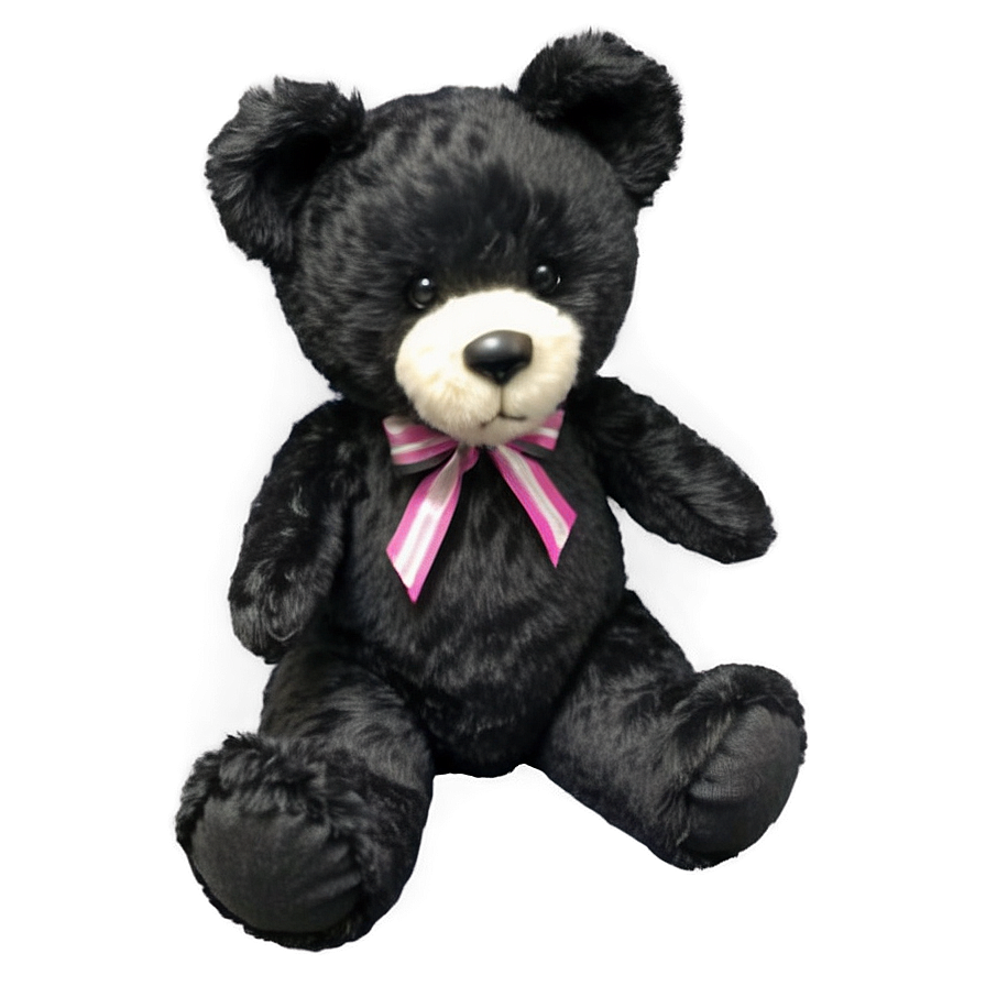 Black Teddy Bear Png Scl PNG image