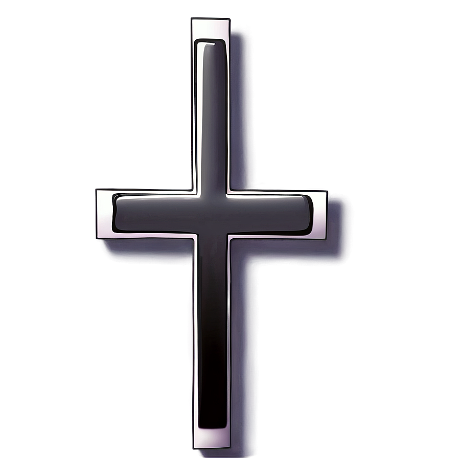 Black Thin Cross Icon Png Iyd9 PNG image