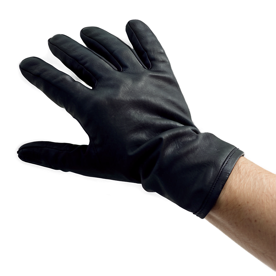 Black Thinsulate Gloves Png 06282024 PNG image