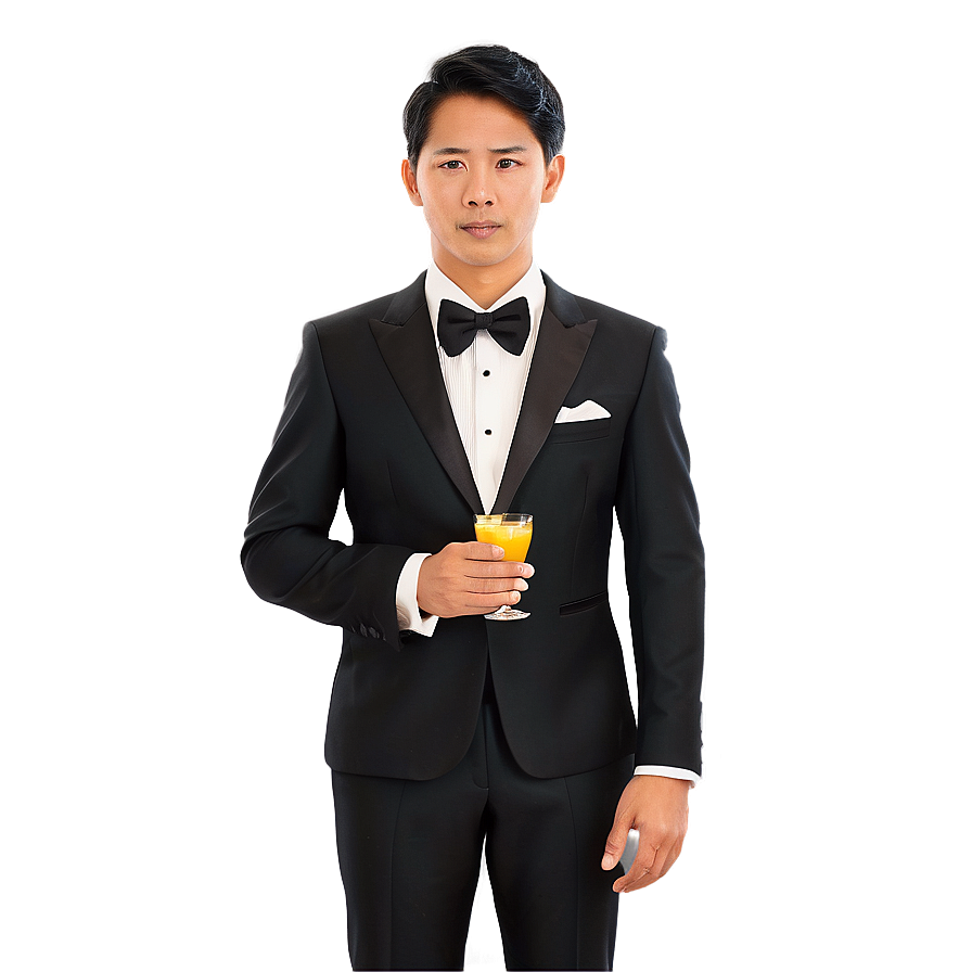 Black Tie Cocktail Attire Png Eik4 PNG image