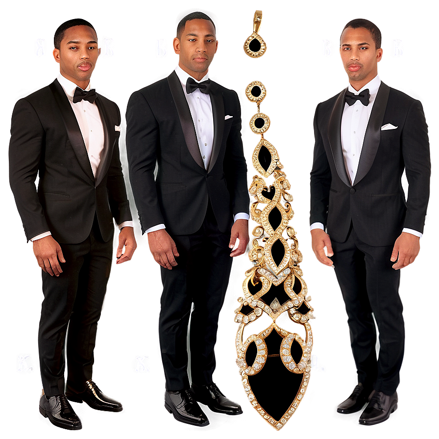 Black Tie Outfit Ideas Png 45 PNG image