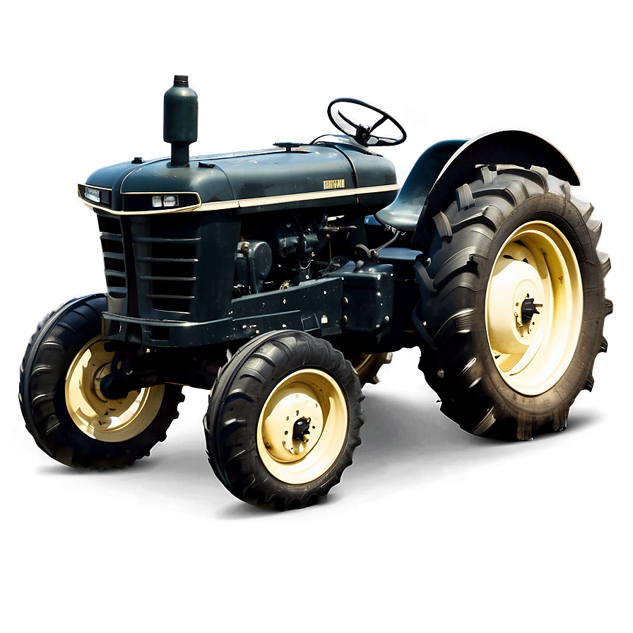 Black Tractor Png 72 PNG image