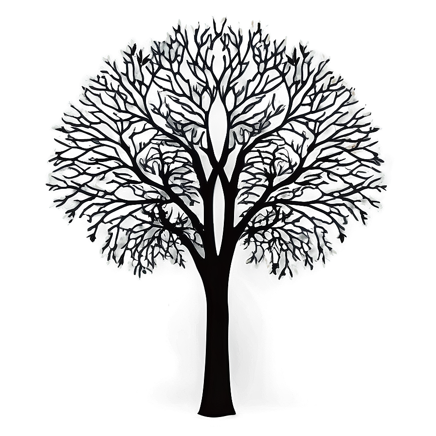 Black Trees D PNG image