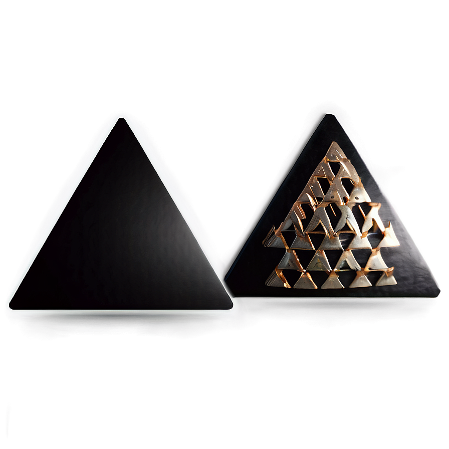 Black Triangle Silhouette Png 50 PNG image