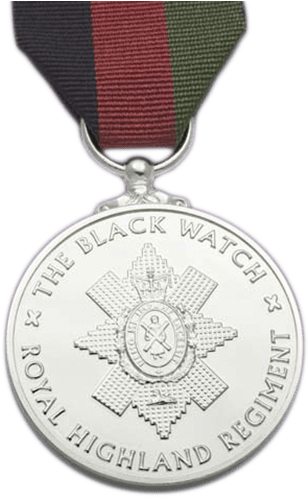 Black Watch Royal Highland Regiment Medal PNG image