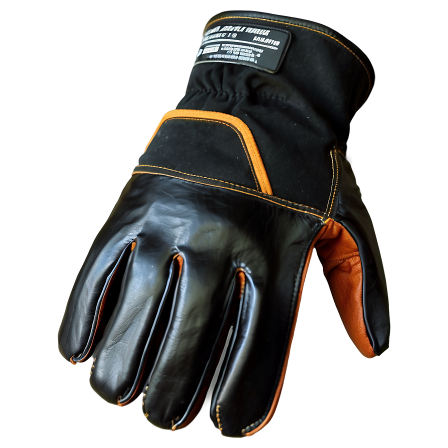 Black Welding Gloves Png 06282024 PNG image