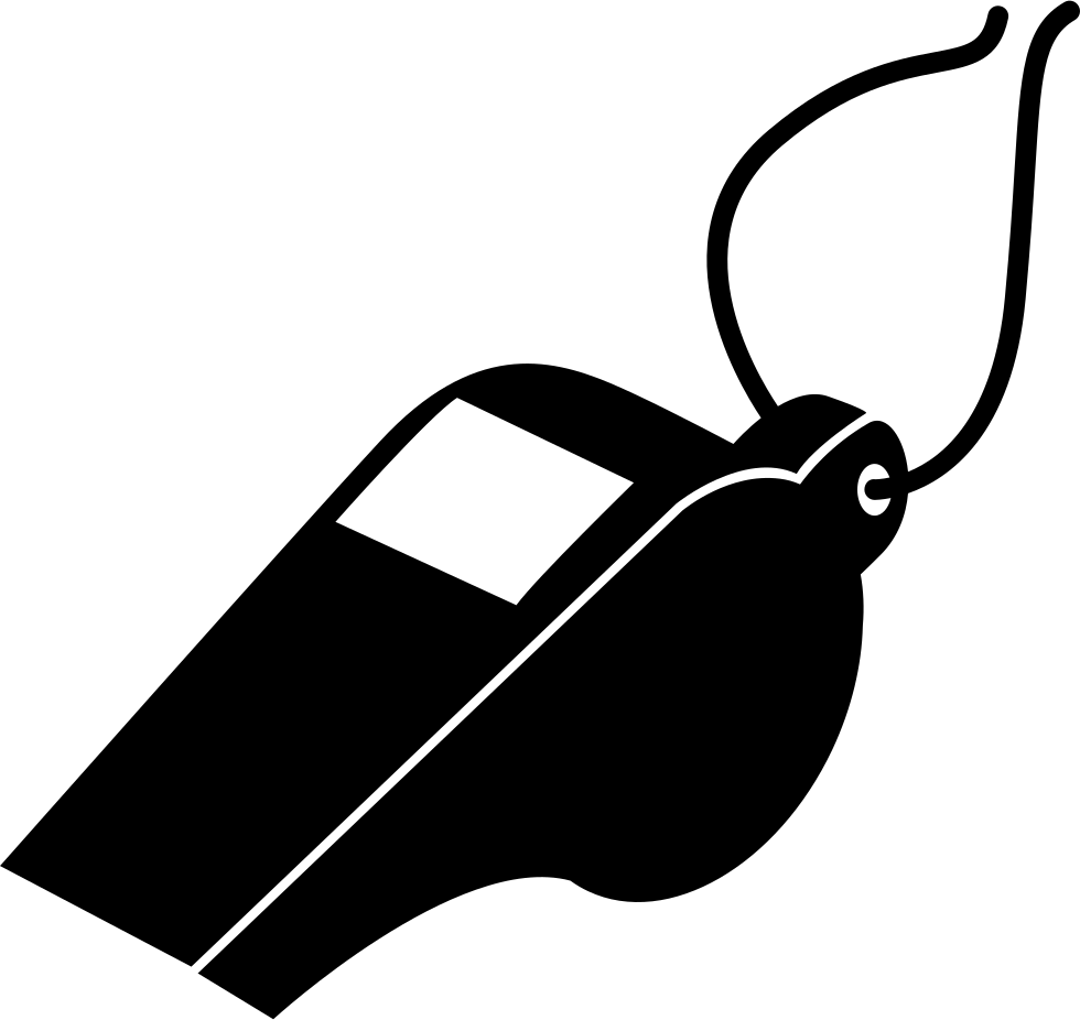 Black Whistle Vector Illustration PNG image