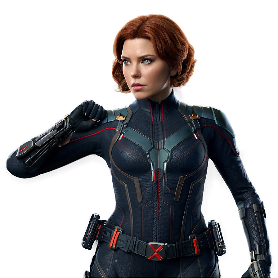 Black Widow Alternate Costume Png Omn PNG image