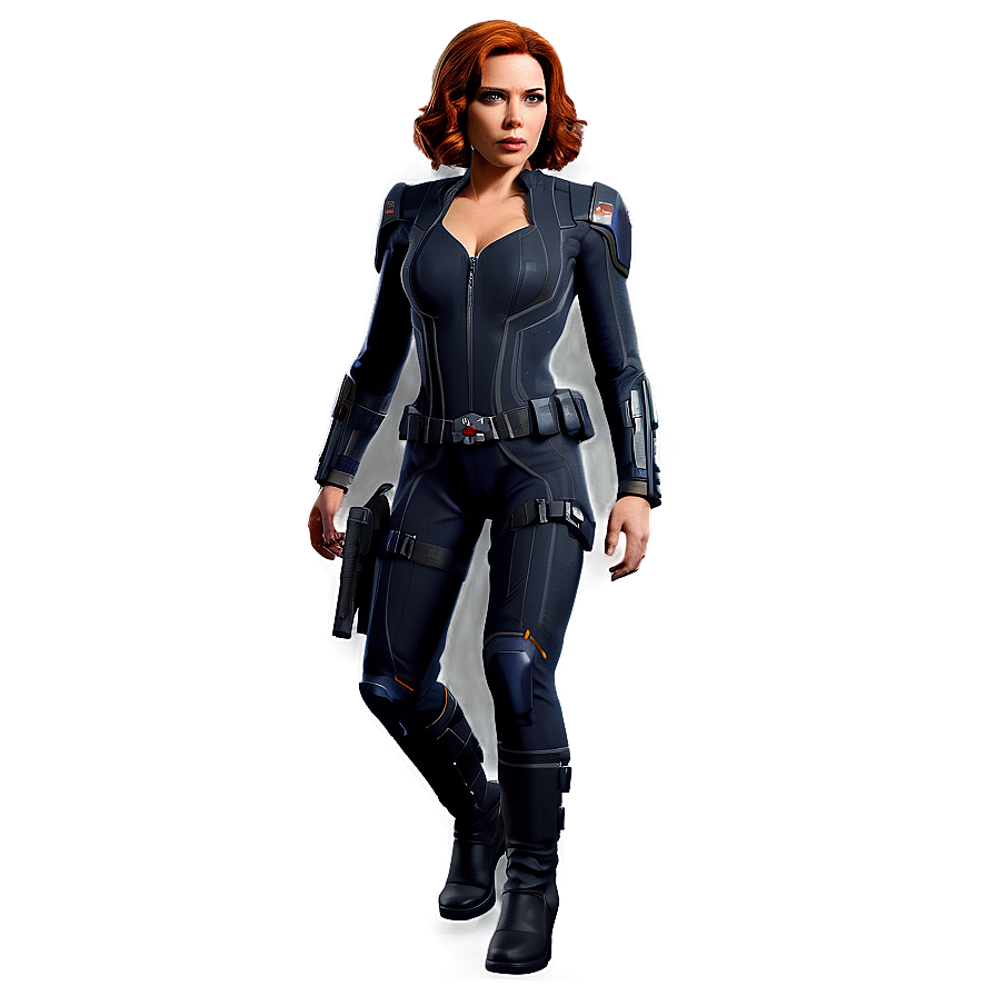 Black Widow Character Png Nxp15 PNG image