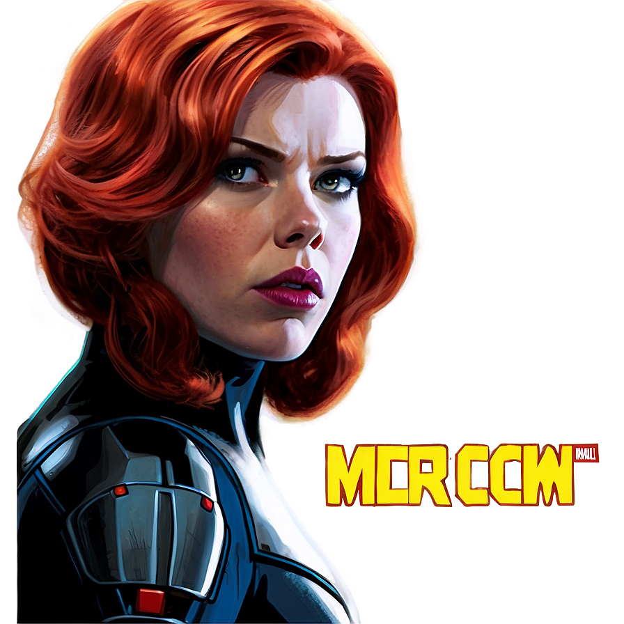 Black Widow Comic Cover Png 05212024 PNG image