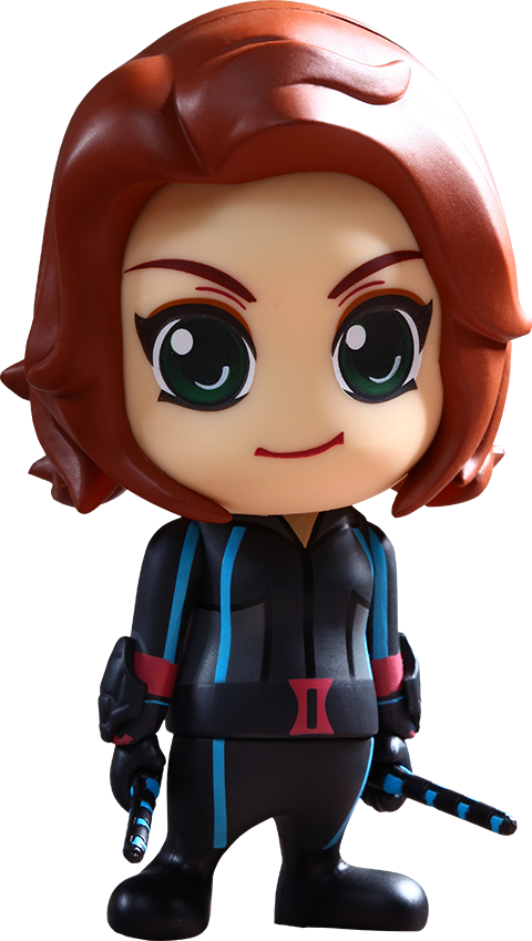 Black Widow Figure Stylized PNG image