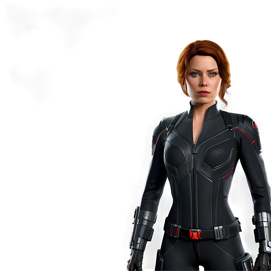 Black Widow Stealth Suit Png 8 PNG image