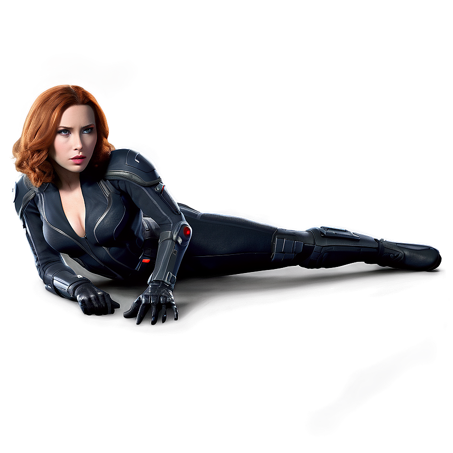 Black Widow Stealth Suit Png Twe PNG image