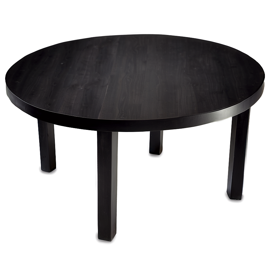 Black Wooden Table Png Ejp29 PNG image