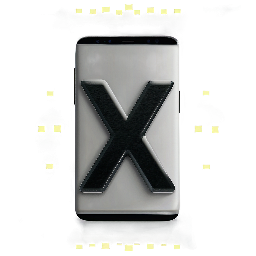 Black X Themed Image Png 59 PNG image