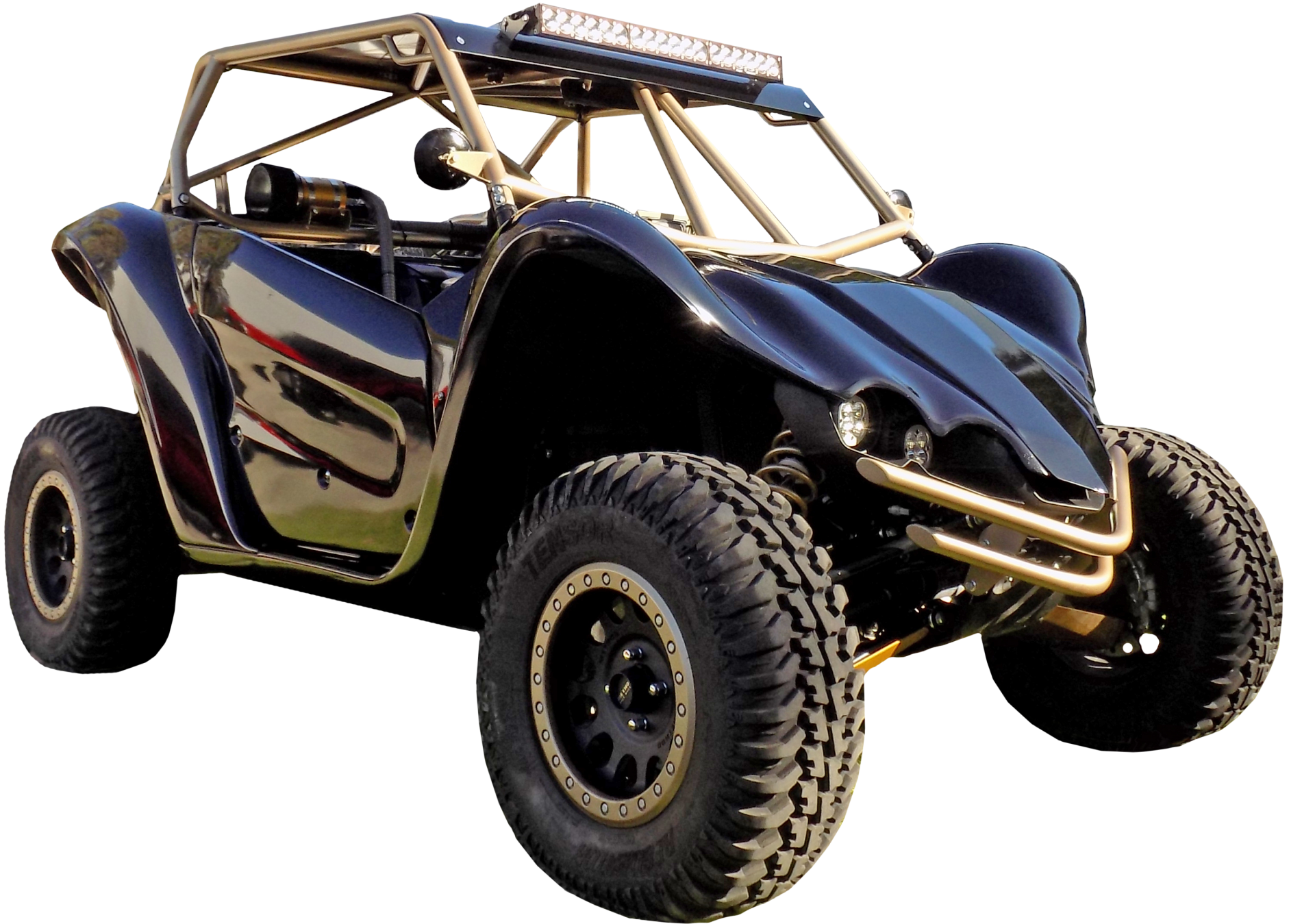 Blackand Blue Offroad Dune Buggy PNG image