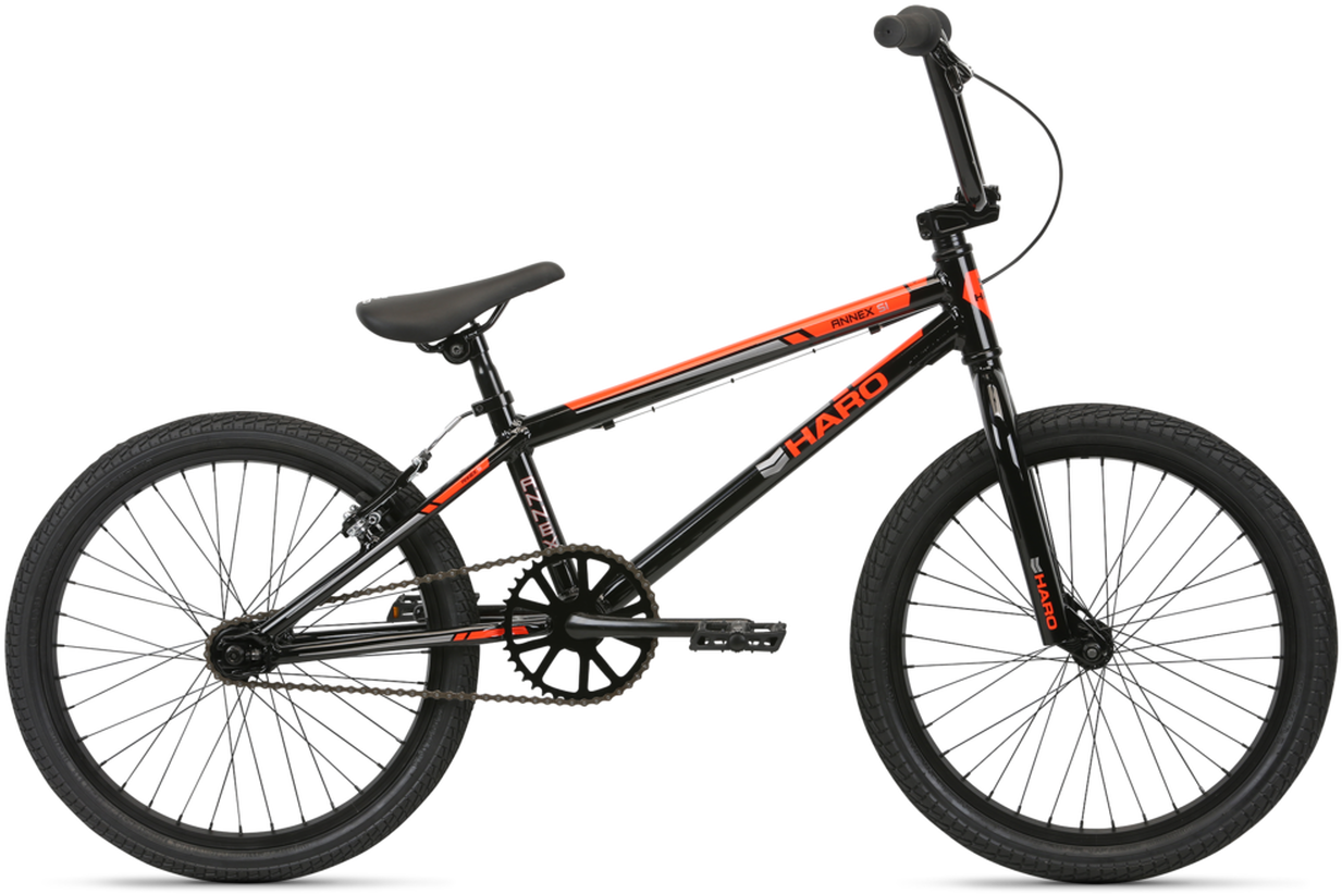 Blackand Orange B M X Bike PNG image