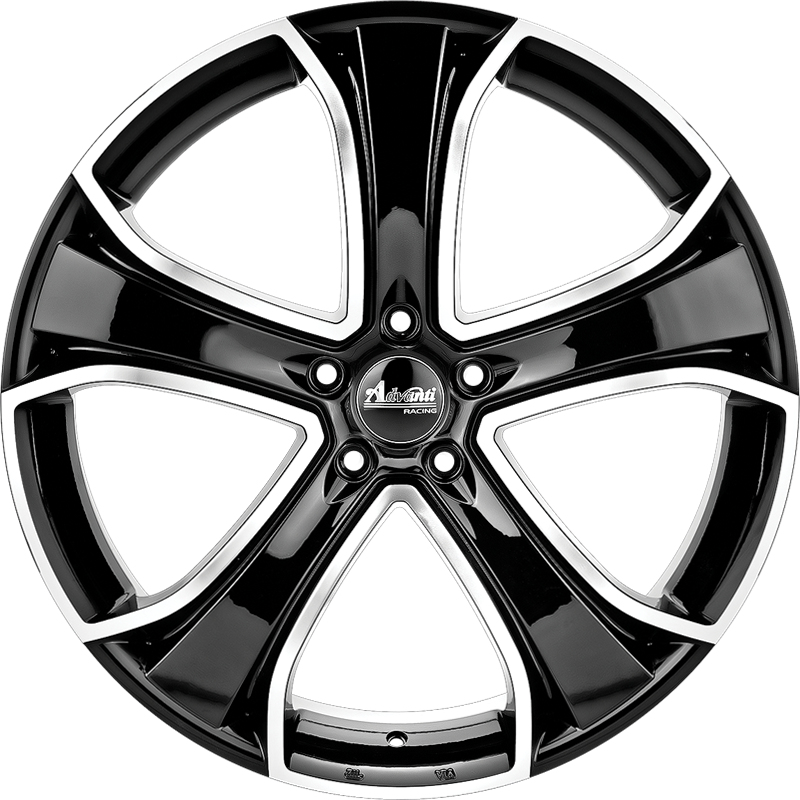 Blackand Silver Alloy Wheel PNG image