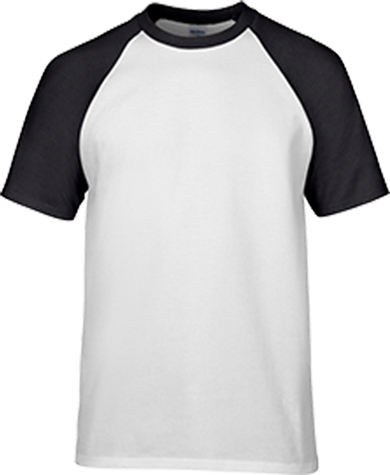 Blackand White Raglan T Shirt PNG image