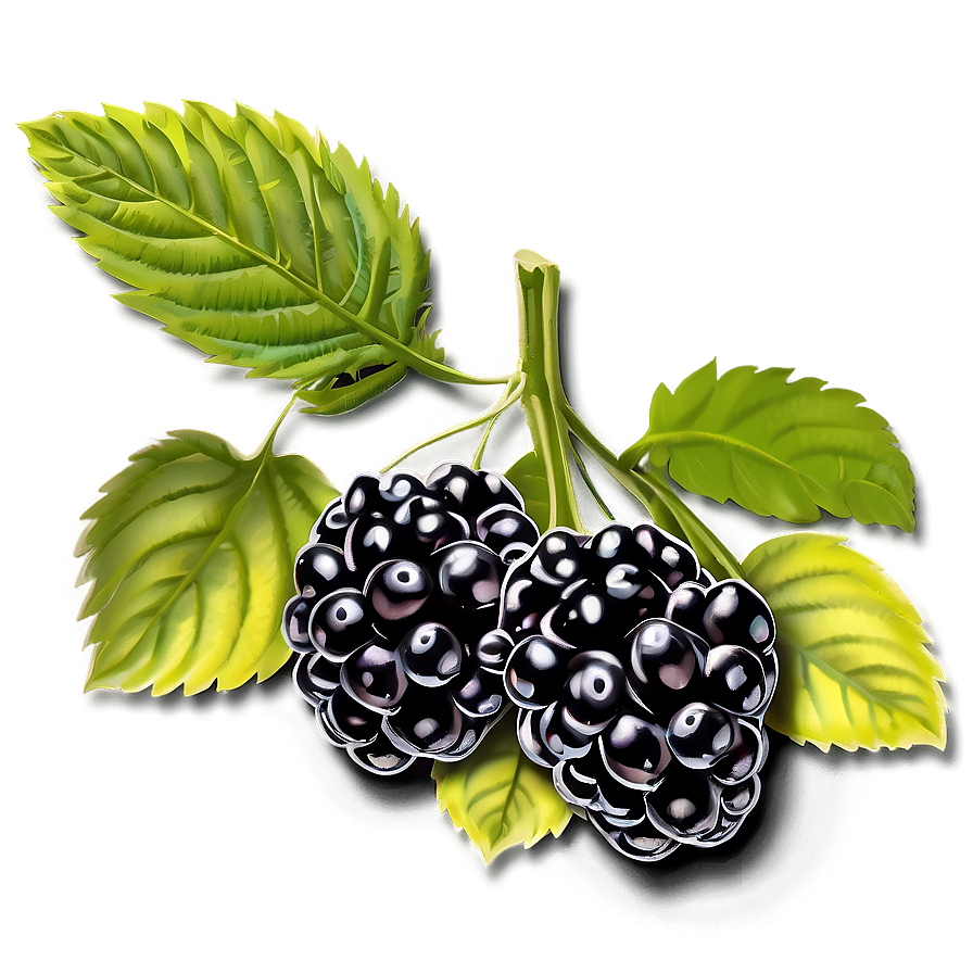 Blackberry Bunch Png Vss PNG image