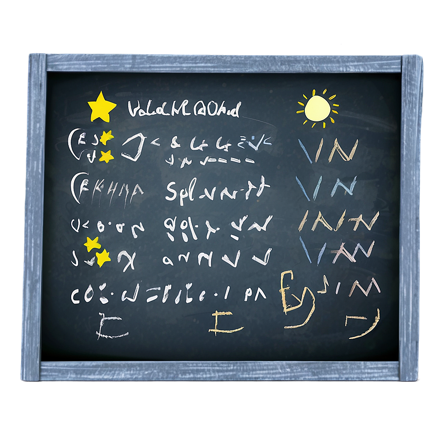 Blackboard Png Hpk PNG image