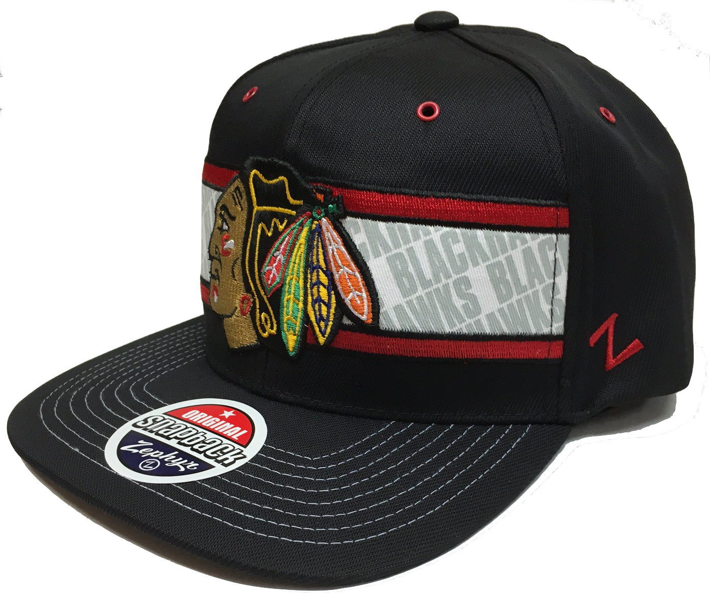 Blackhawks Snapback Hat PNG image