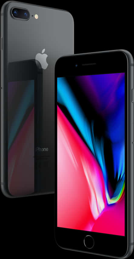 Blacki Phone8 Plus Showcase PNG image